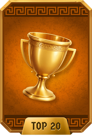 Finish in TOP 20 in a tournament